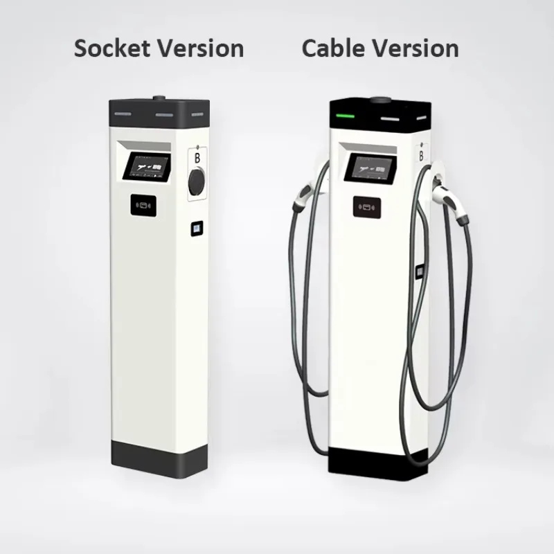 Portable EVSE Charger Type 2 Electric Vehicle Charging Cable With LCD Display And Timer Setting