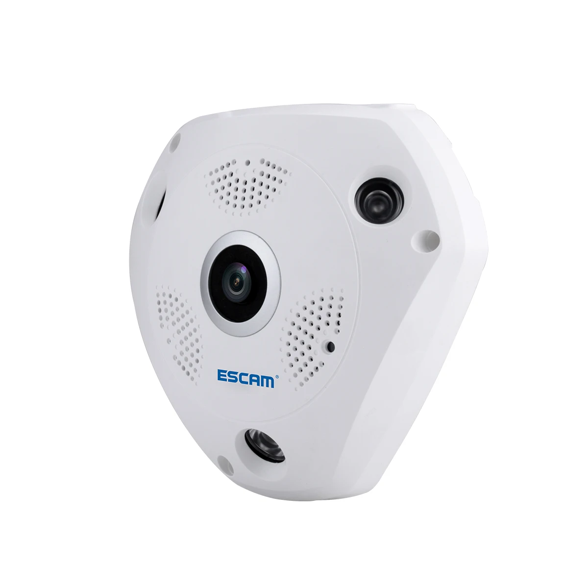 ESCAM QP180 2MP 1080P 360Degree Panoramic View VR IP Camera IR Night Vision Motion Detection Intercom Home Security CCTV Monitor