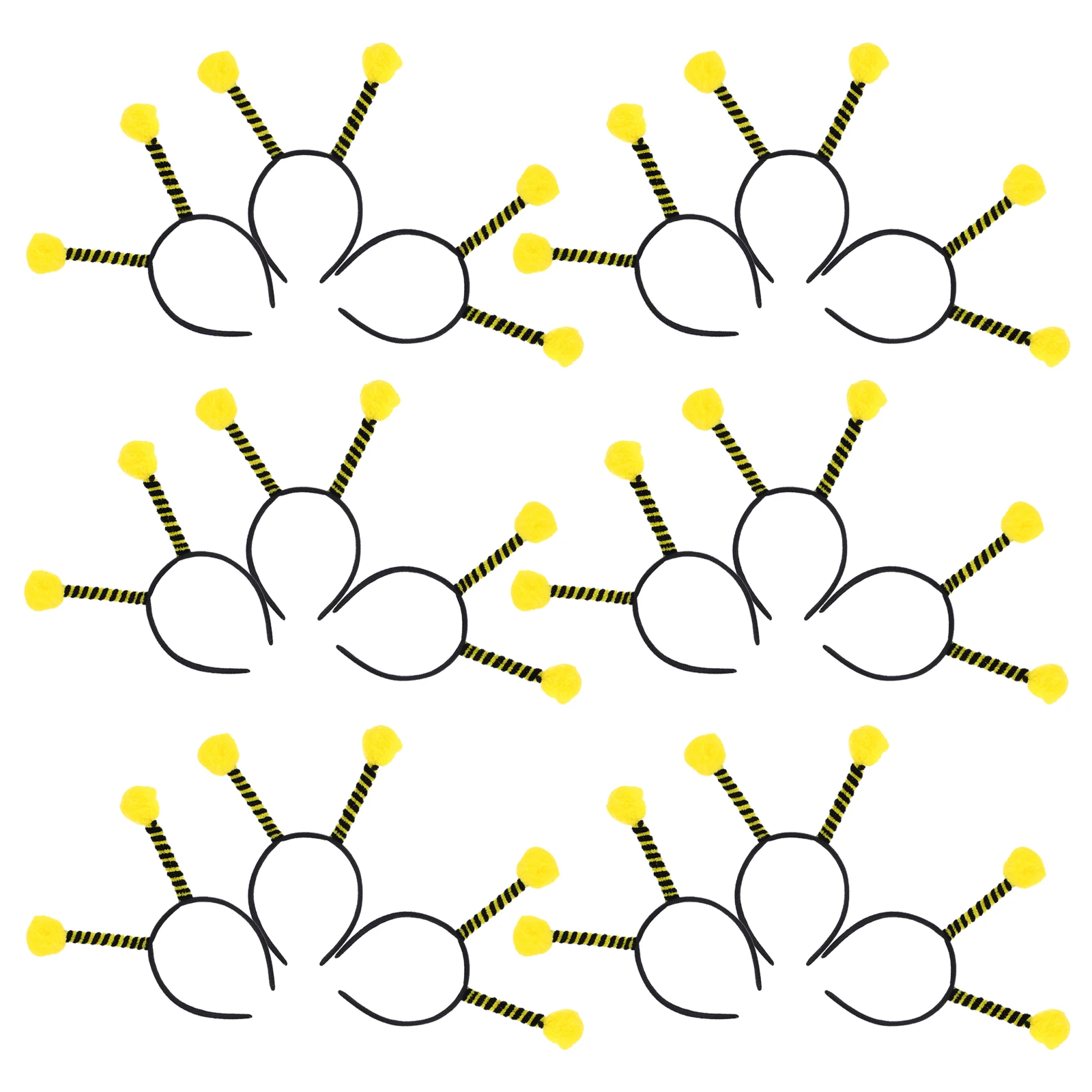 

20pcs Insect Antenna Headbands Bumblebee Costume Accessories For Halloween Carnival Party Cosplay Dress Up Adult Bee
