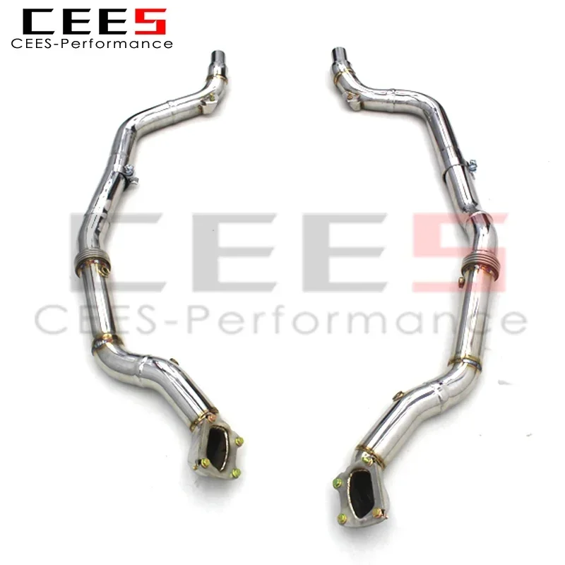 Exhaust Downpipe For Dodge Challenger 3.6L 2015-2023 Racing Car Exhaust System Stainless Steel without catalyst