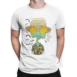 Men Rango Fear And Loathing In Las Vegas T Shirt Bat Country Drugs Johnny Cotton Tops Male Tshirt Basic Tees Summer T-Shirts