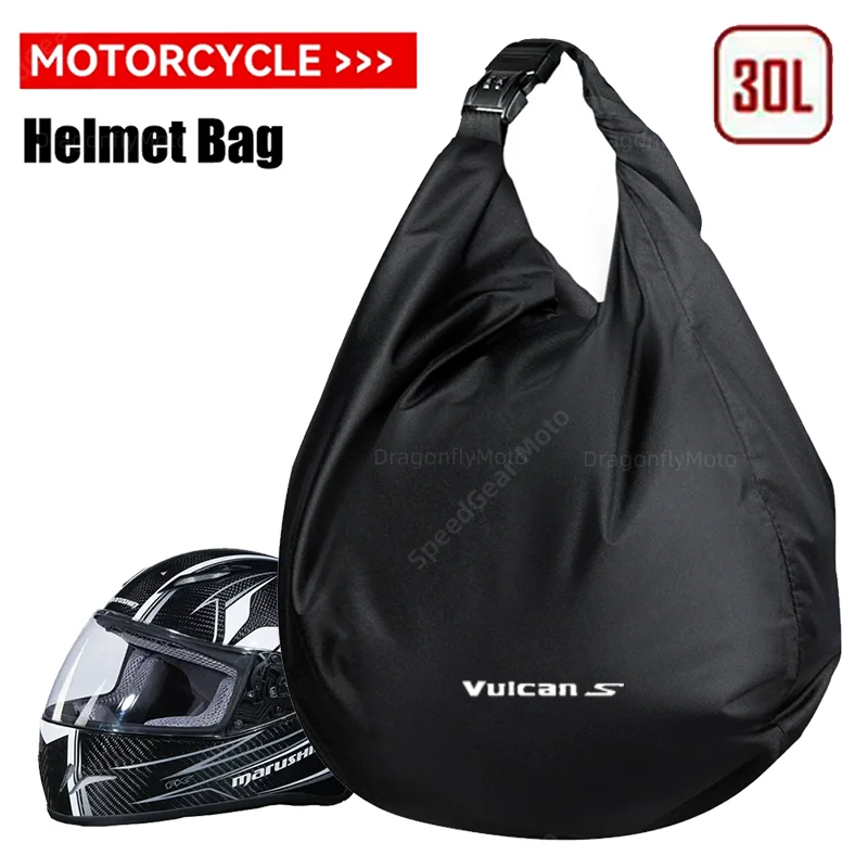 Портативная водонепроницаемая сумка для мотоциклетного шлема для Kawasaki VUICAN-S 650 2015-2018 с логотипом Vuican-s, большая вместимость, защита от пароля