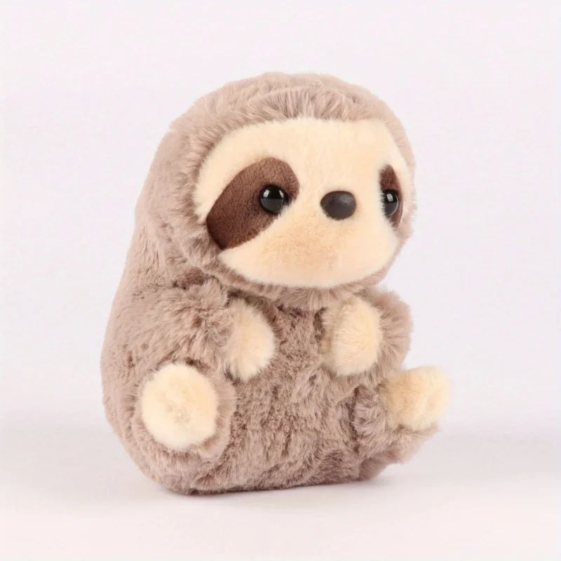 

18cm cute Kawaii Sloth Plush Toy Forest animal little brown bear tree otter stuffed toy soft Doll Birthday Gift for boy and girl