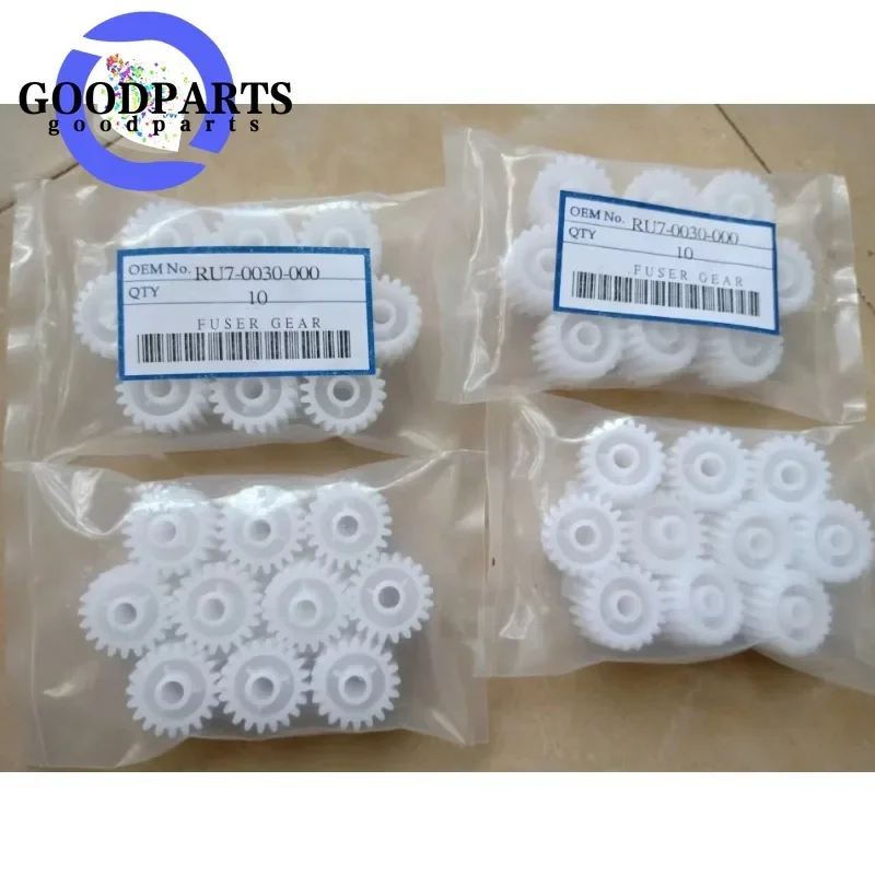 10pcs RU7-0030 RU7-0030-000 Thermal block drive Gears 20 t for hp P3015 3015 MFP M521 521
