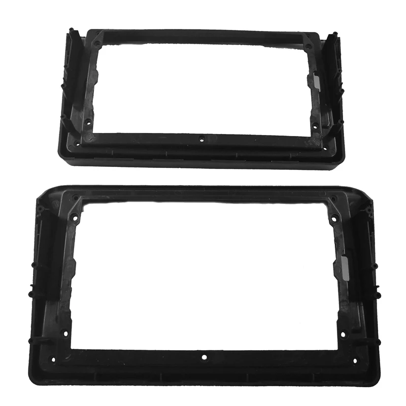 2X Car Radio Fascia For Mitsubishi Pajero Montero V31 Cheetah Kingbox Stereo Frame Plate Adapter Navigation Panel Frame