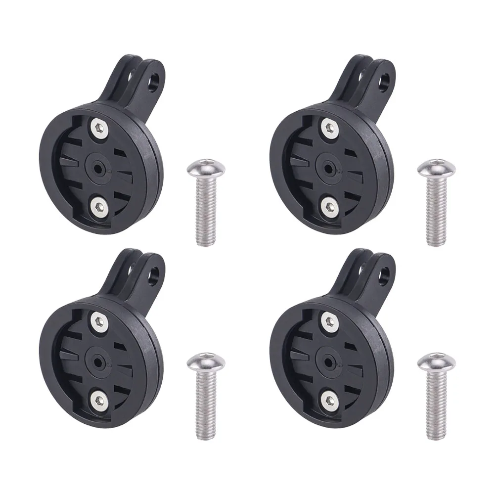 

Cyclami Bike Computer Mount Headlight Mount Black Color Plastic Material 34mm Diameter Accessory Set 2 Feet Adapter