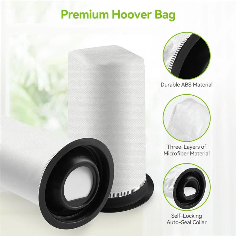 A84G-For Henry Quick Stick NQ100 Hen 100,Microfiber 5 Layer Filtration Vacuum Cleaner Replacement Parts- 5Pcs Pods Hoover Bags