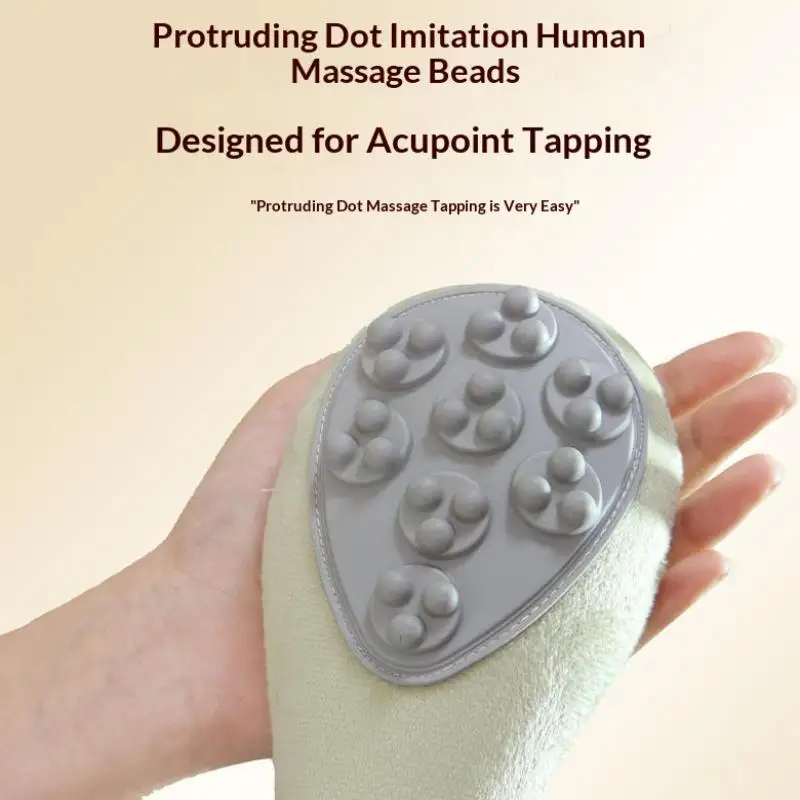 Health Meridian Beating Hammer Traditional Meridian Beating Rod Massager Back Pain Relief Soft Elasticity Health Device