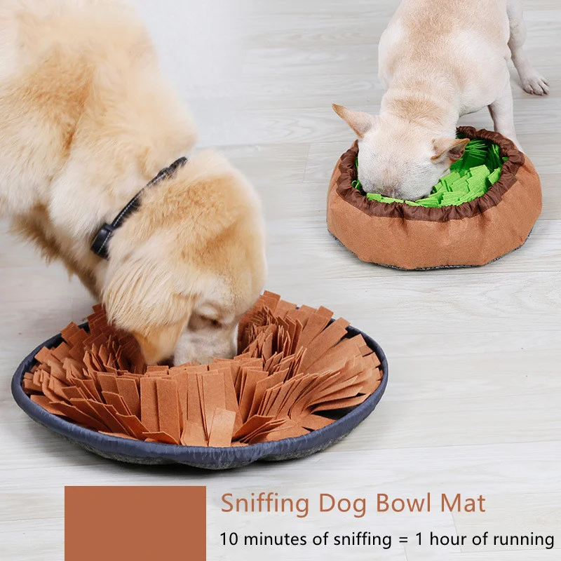 Dog Sniffing Mat Chewing Training Olfactory Activity Blanket Feeding Mat Dog Food Slow Feeding Release Stress Pet Blanket Toy