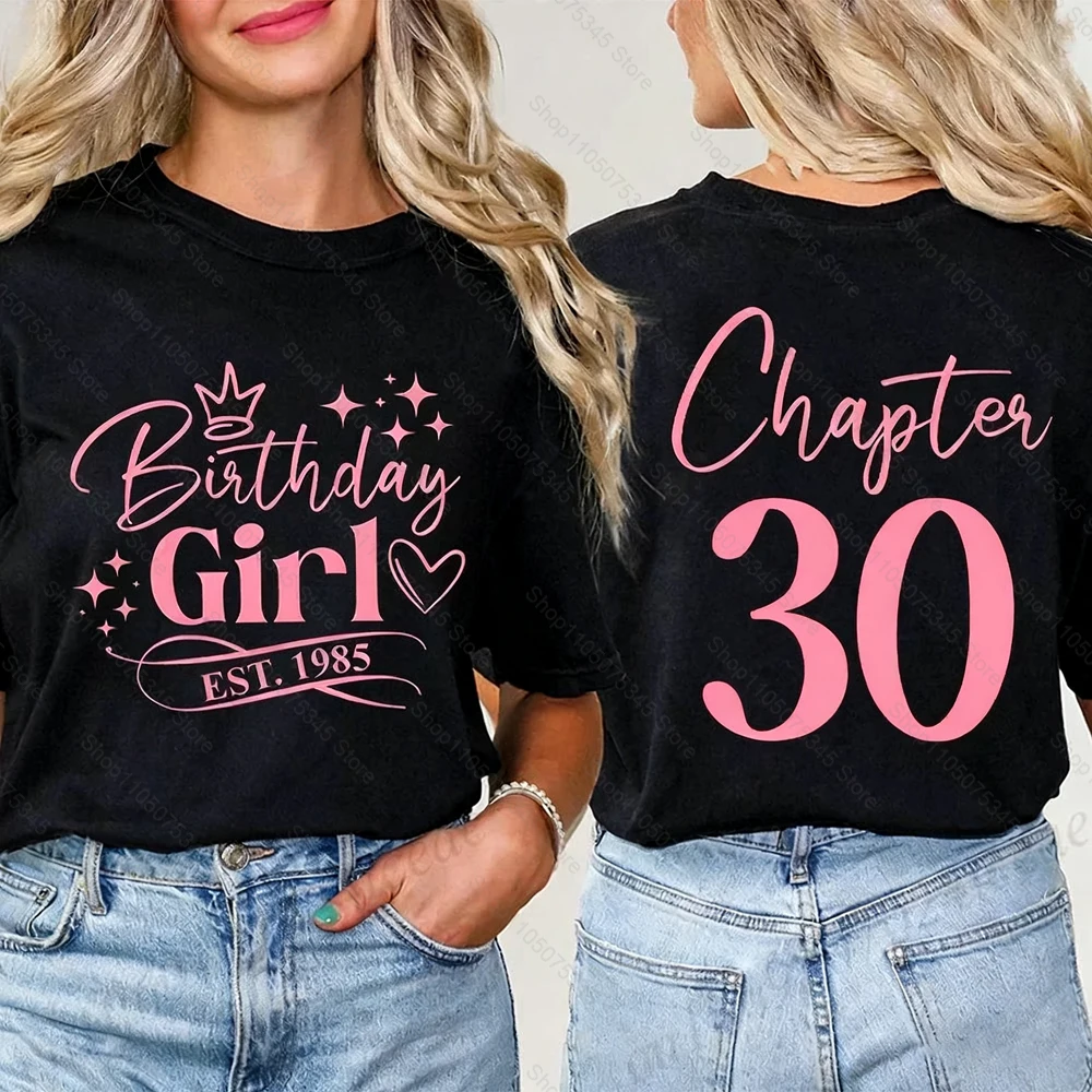 

Birthday Girls 30th retro 1995 Printed Tshirts for Women Classic Milestone Best Friend Classic T-shirts for Women Vintage Year