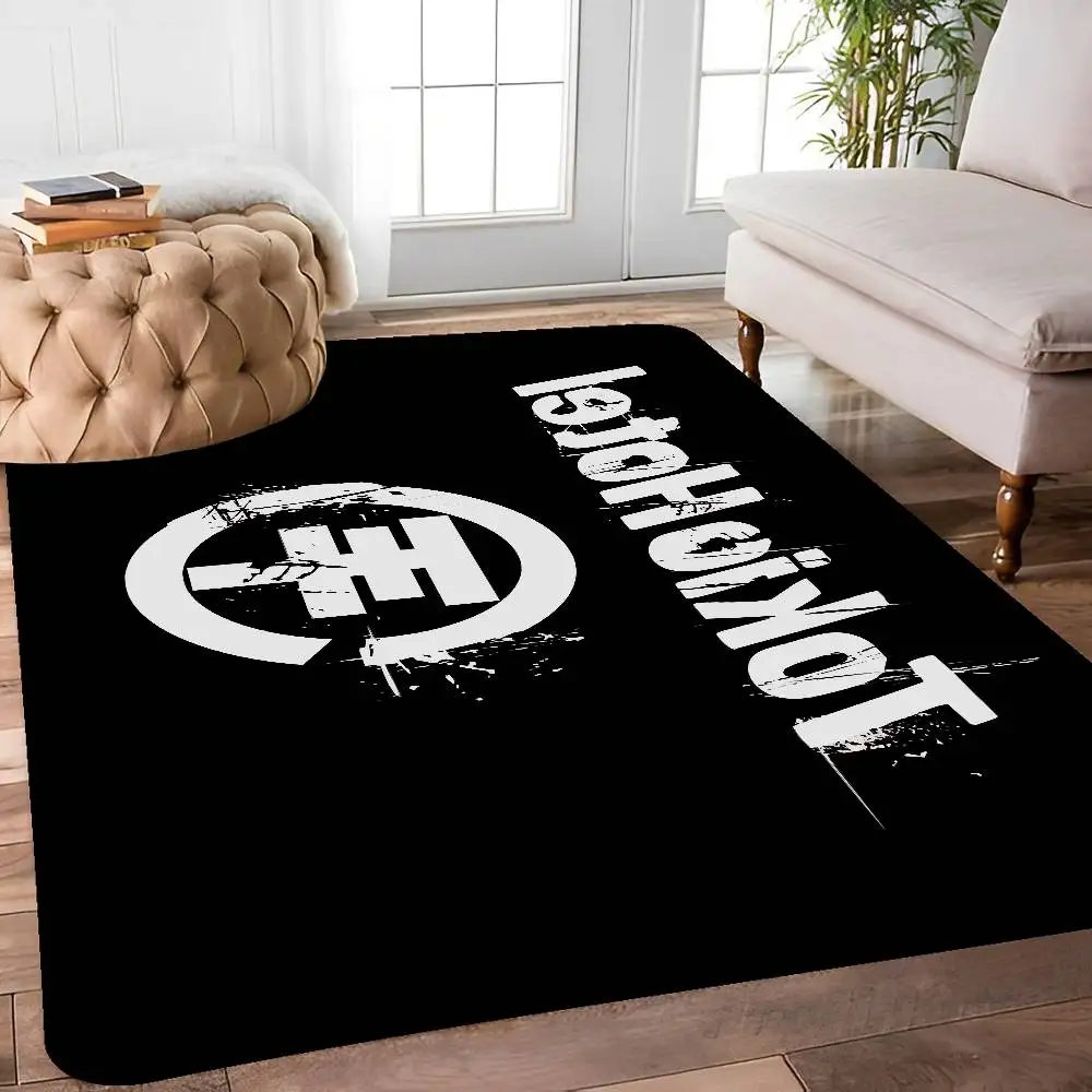 T-Tokio H-Hotel Tom Bill Kaulitz Floor Mat Non-Slip Laundry Room Mat Laundry Decor Balcony Child Living Room Bedside Mats