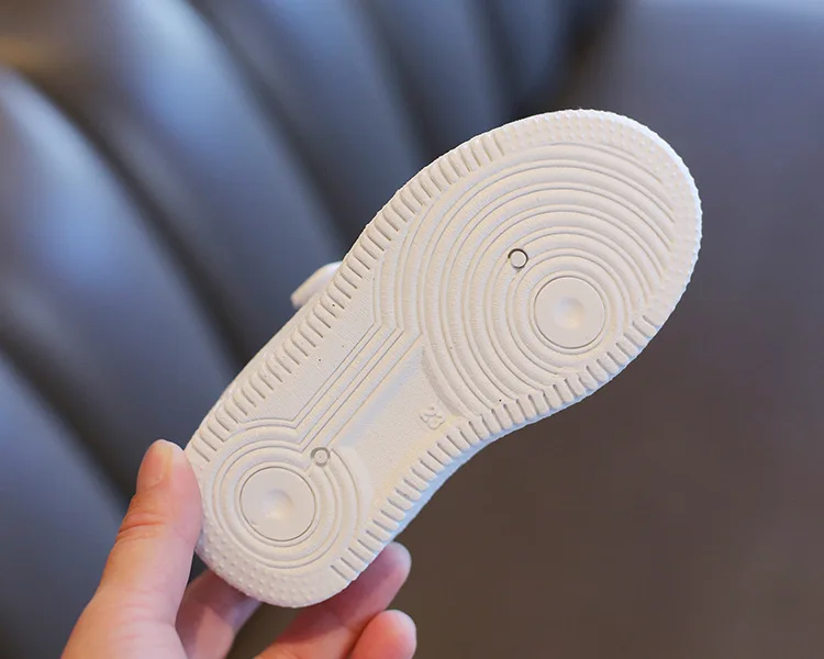 2026 Herbst Kinder-Sneaker Jungen Freizeitschuhe Leder Flache Schüler-Gehschuhe Rutschfeste Mädchen Leichte Sportschuhe – Detail 21