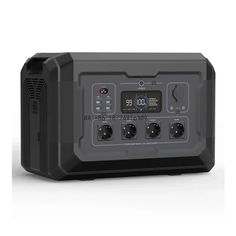 wmwmnu Factory Supply Lifepo4 Btry Bank Mobile Tragbare Powerstation Charge 3000w Solar Generator 2500w Portable Power