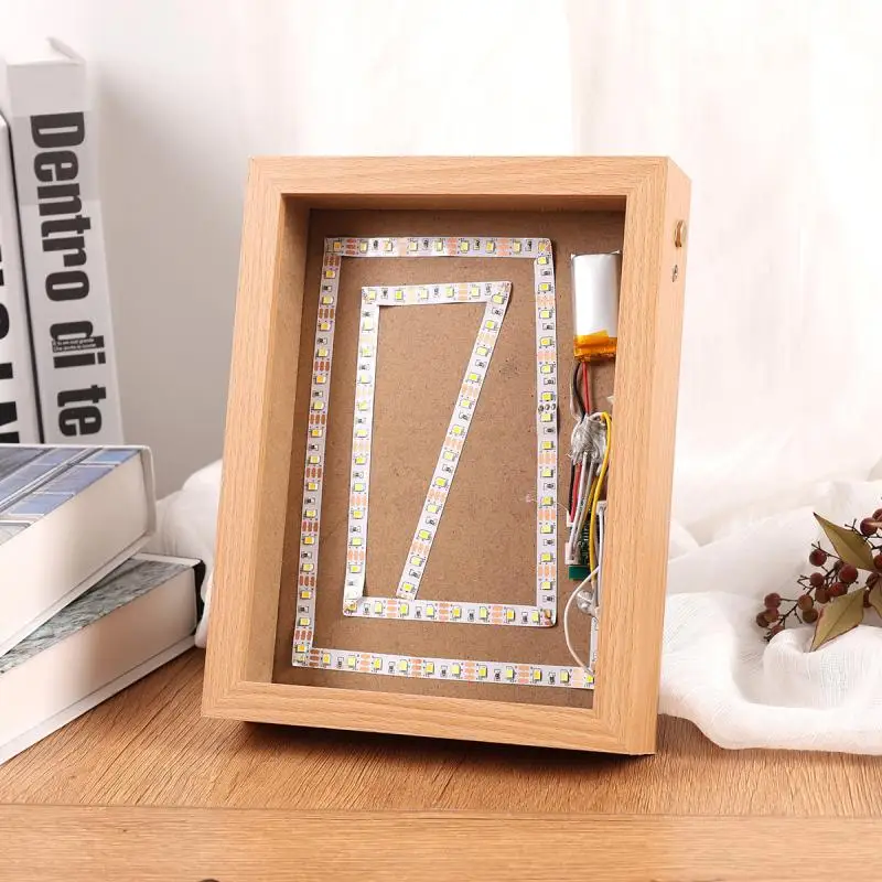 LED Photo Frame Acrylic Lightbox for Home Decor