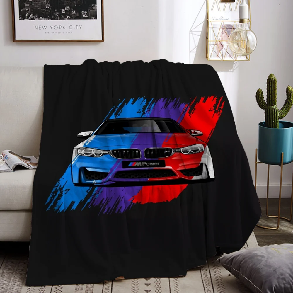 B-BMWS Children's Blanket 150x200 Bed Throw Blanket Luxury Bedding Custom Blankets Characters Decorative Blankets for Sofa Knee