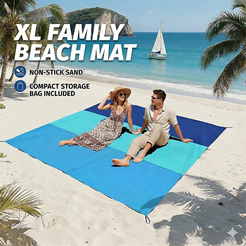 Esterilla de playa extragrande - Outdoor Camping Rug Waterproof reseña y precio