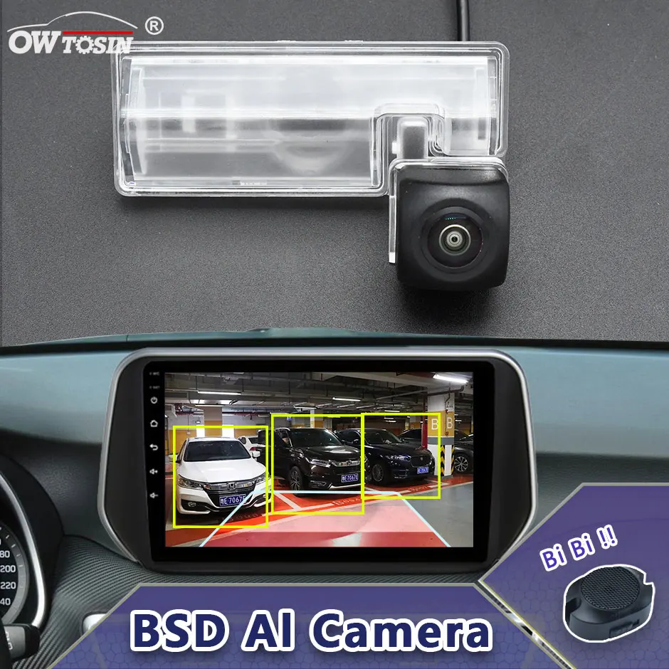 

170° AHD AI Car Vehicle view Camera For Suzuki SX4 sedan 2009 2010 2011 2012 2013 2014 BSD Blind Spot Radar Alarm Monitor