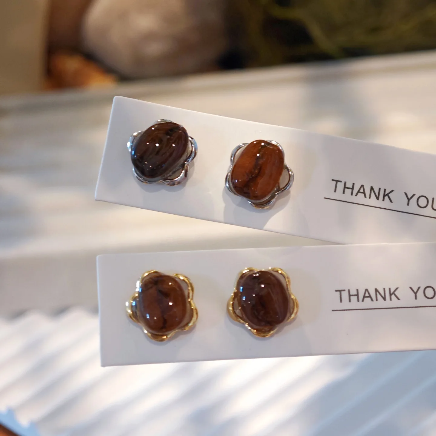 

3225 оптовая продажа, изысканные креативные серьги ручной работы с кофейными зернами, настоящие модные серьги для забавных девушек, креативный рождественский подарок