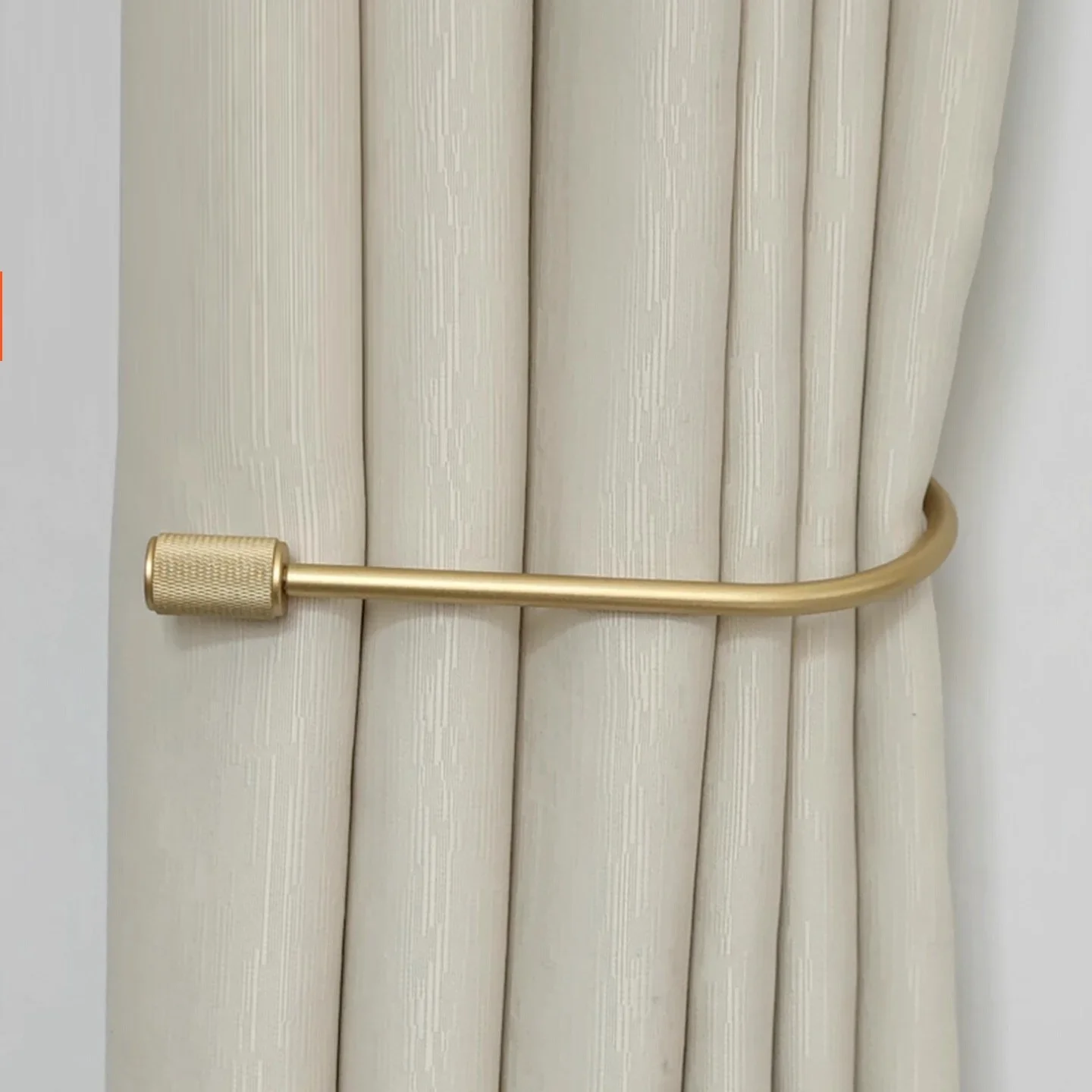 2PCS/U-Shaped Folding Curtain Hooks, Adjustable Wall Hooks, Living Room, Bedroom, Extended Decorative Wall Hooks, One Pair