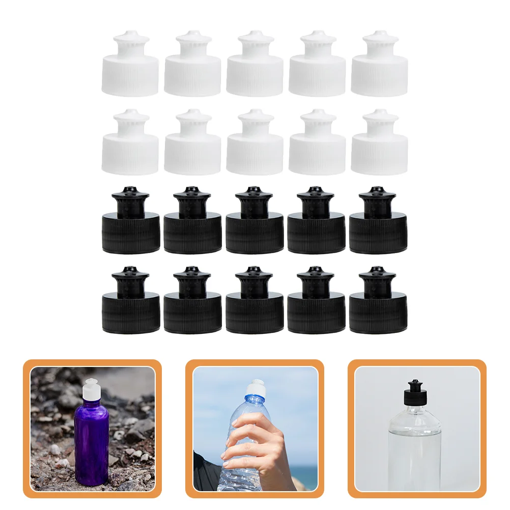 

40 Pcs Twisted Bottle Lids Replaceable Caps Sports Water Pitcher Convenient Travel