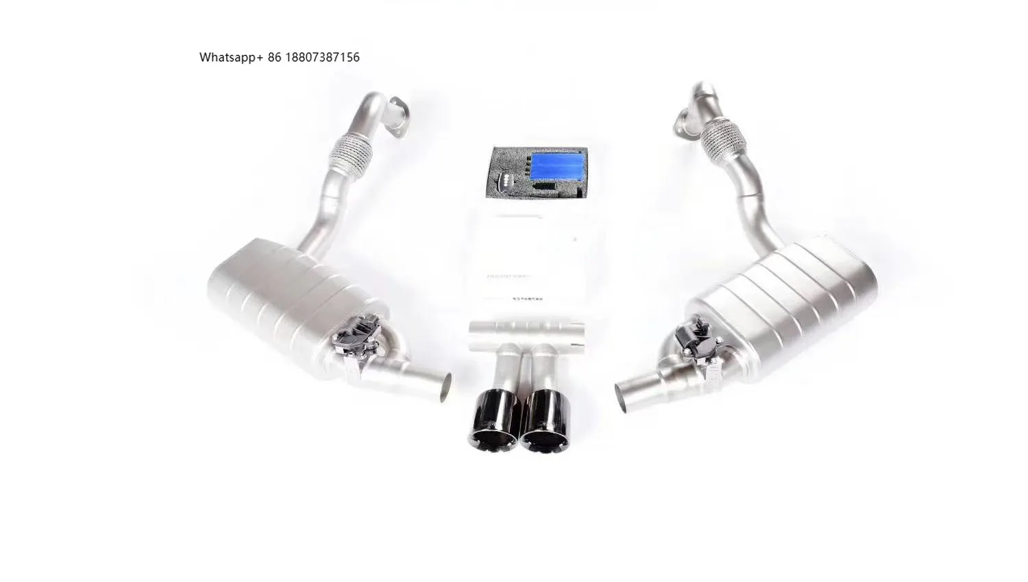 

New 2019-2011 for Cayman/Boxster 981 Stainless Steel Exhaust Pipe Supports Customization Easy Installation 2 Year Warranty