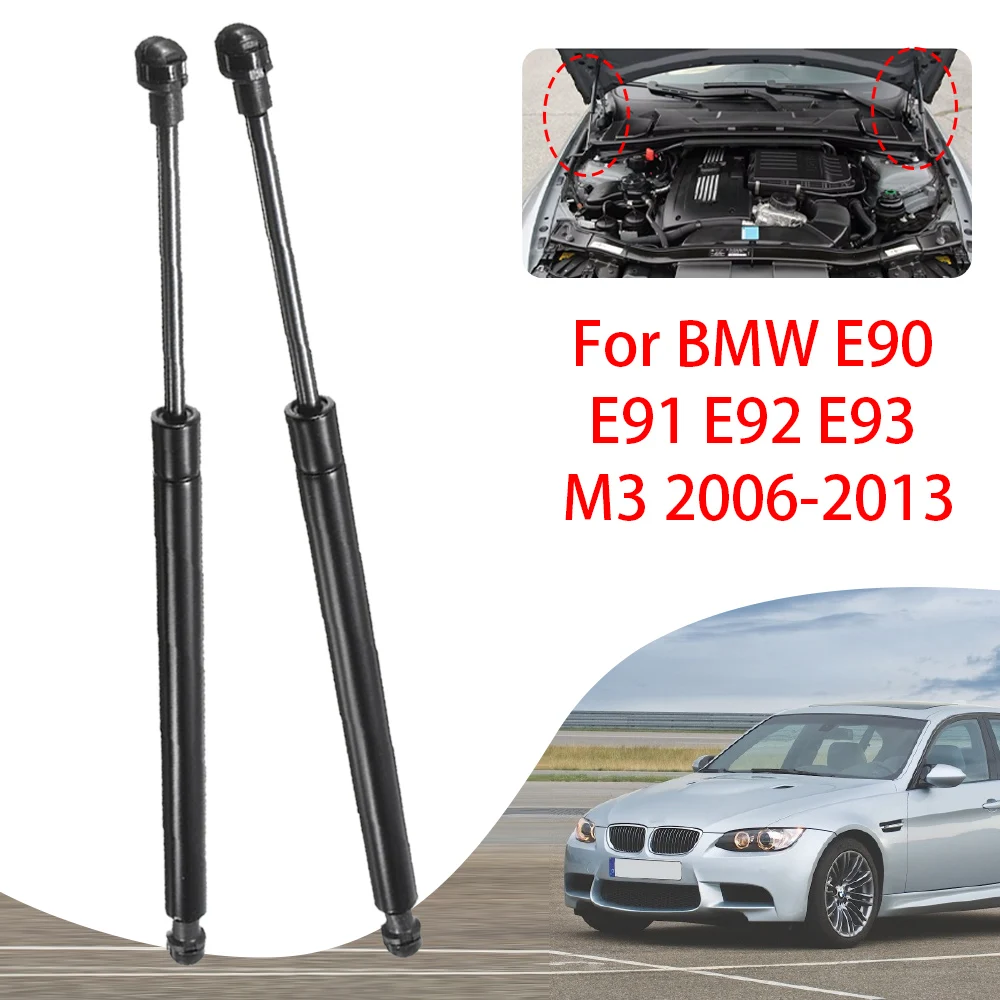 2X Car Rear Tailgate Gas Struts Support Rods ForBMW E90 323i 325i 328i 330i 335i 51247060623 51244365788 51247250308 51247129194