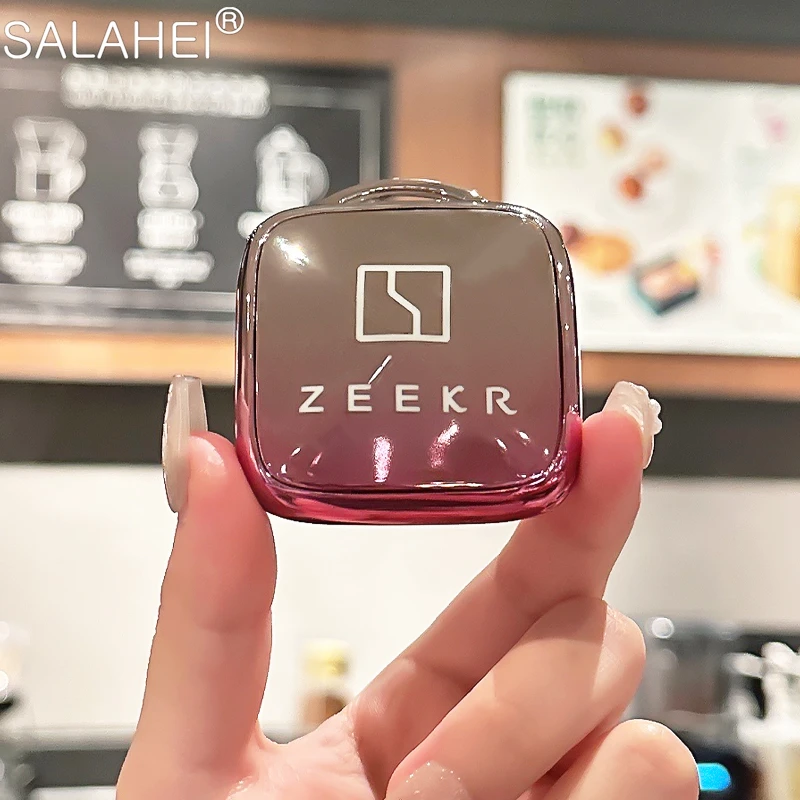 Gradient Color TPU Car Smart Remote Key Case Full Cover Protector Holder Shell For ZEEKR 001 Auto Keyless Keychain Accessories
