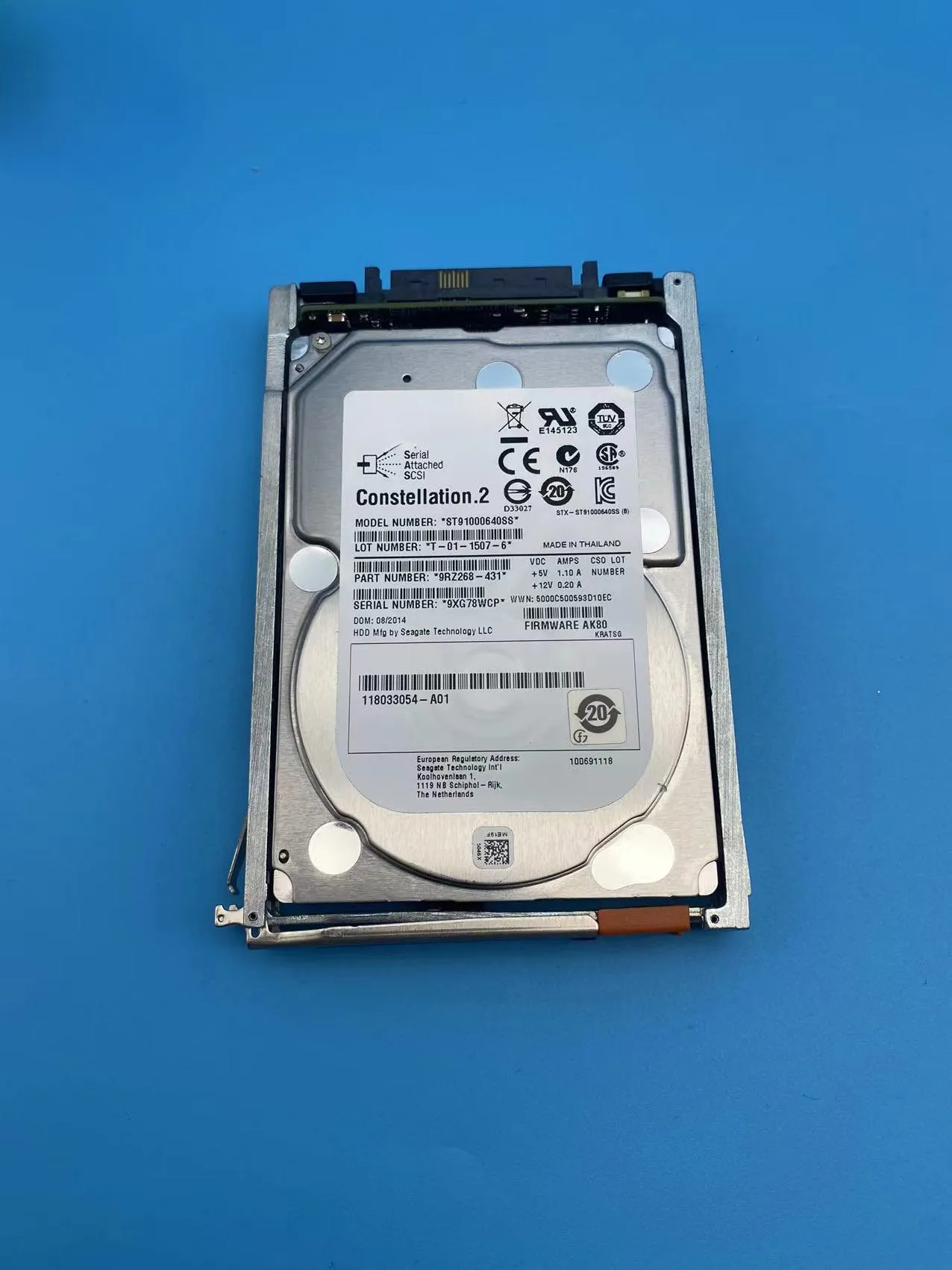 

118033054-A01 3TB hard disk