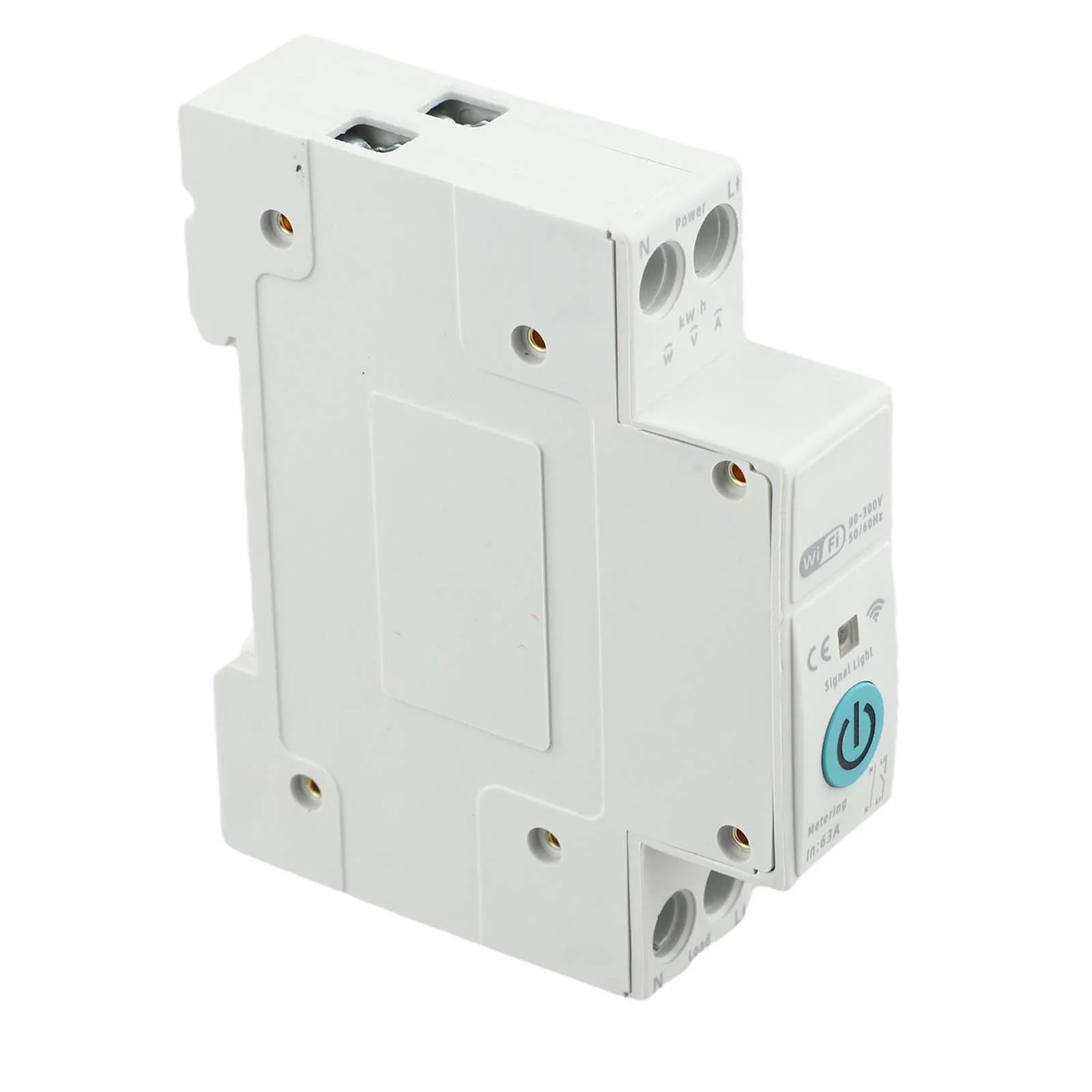 Smart Electrical Management Solution WIFI DIN Switch for Home Use via For Tuya App with Enhanced Power Monitoring Capabilities