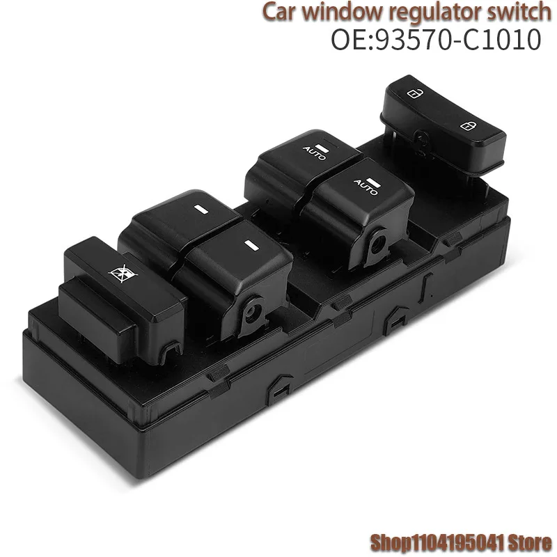 93570-C1010 لـ 15-19 Hyundai Sonata منظم النافذة المفتاح الرئيسي ومفتاح نافذة الطاقة