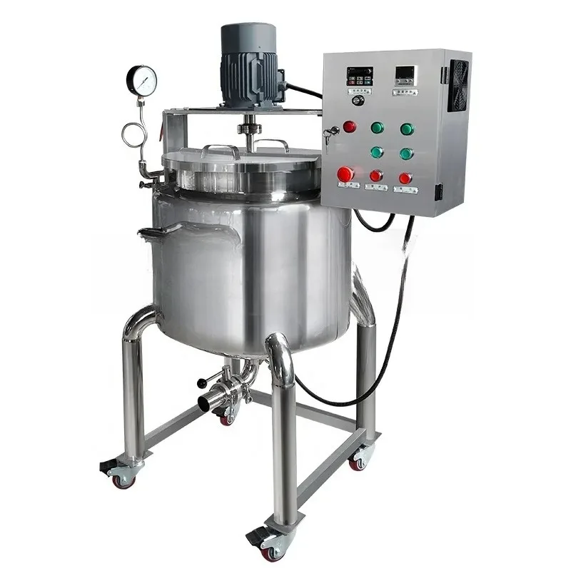 맞춤형 60L 100L 200L 호모게나이저 젤 고속 혼합 탱크 젤 믹서 호모게나이저 기계