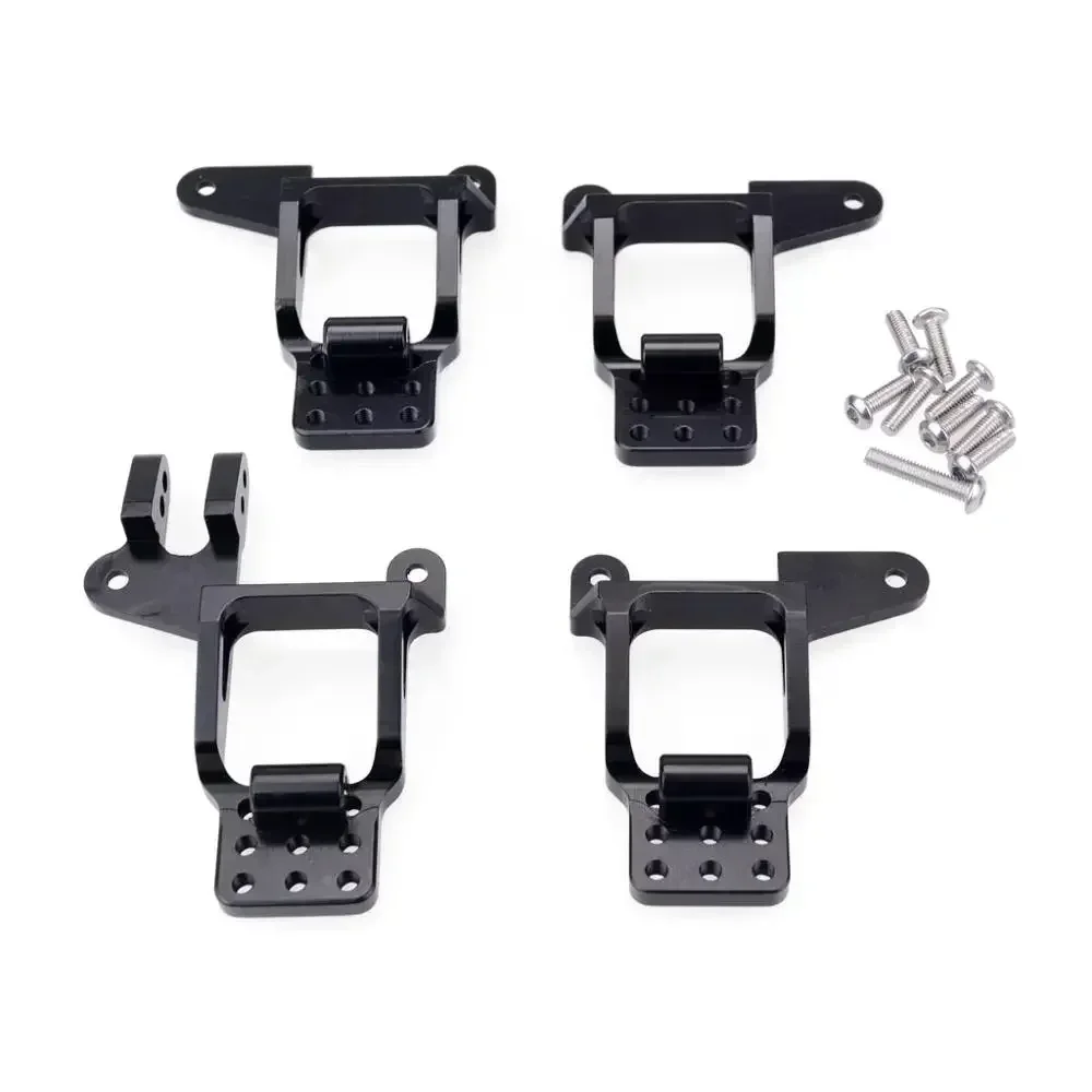 Support de tours de choc avant et arrière en aluminium, 4 pièces, pour chenille 1/10 RC TRX-4 TRX4 8216, pièces de mise à niveau
