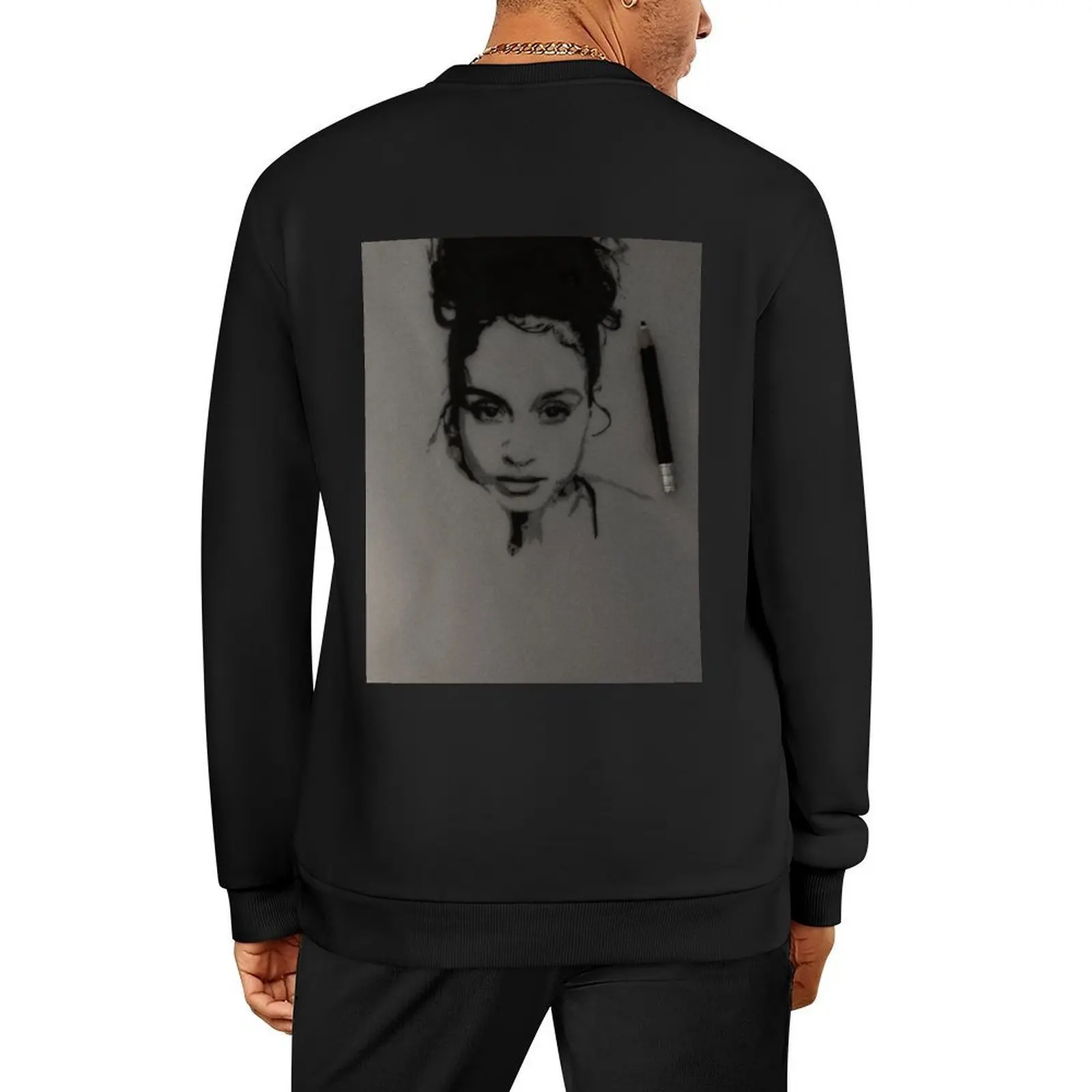 

Kehlani drawing Pullover men's autumn clothes men's sweat-shirt set men's coat mens clothes hoody