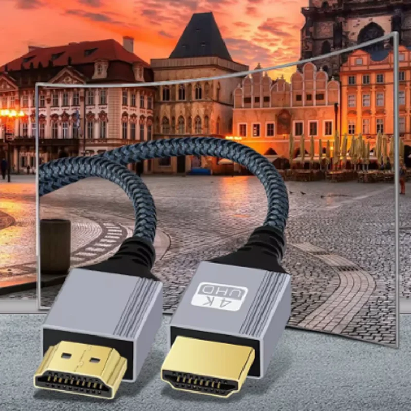 10m 5m 3m 2m 4K HDTV HDMI-kabel ultra-high-definition TV laptop projector PS5 PS4 4K 120HZ 48Gbps voor zachte routing Bekabelde laptop