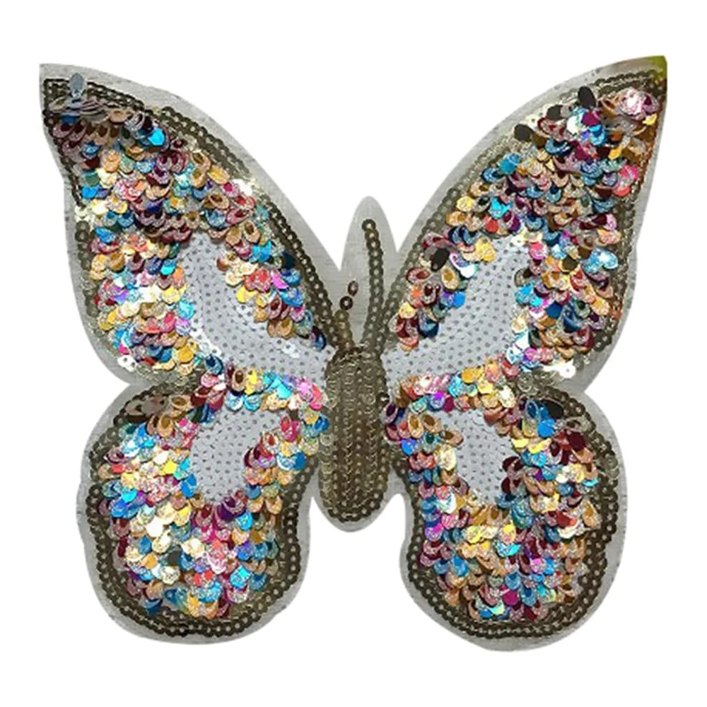 1Piece Sequins Butterfly Patch Stickers Accessories