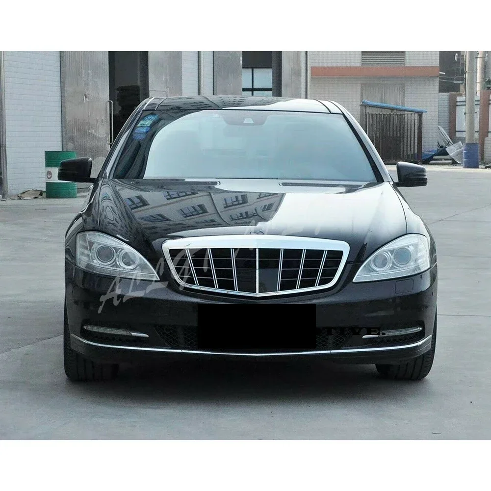 Front Racing Facelift Bumper Grilles For Mercedes Benz W221 S-Class S320 S350 S450 S500 S63 S65 2005-2008 2009-2013