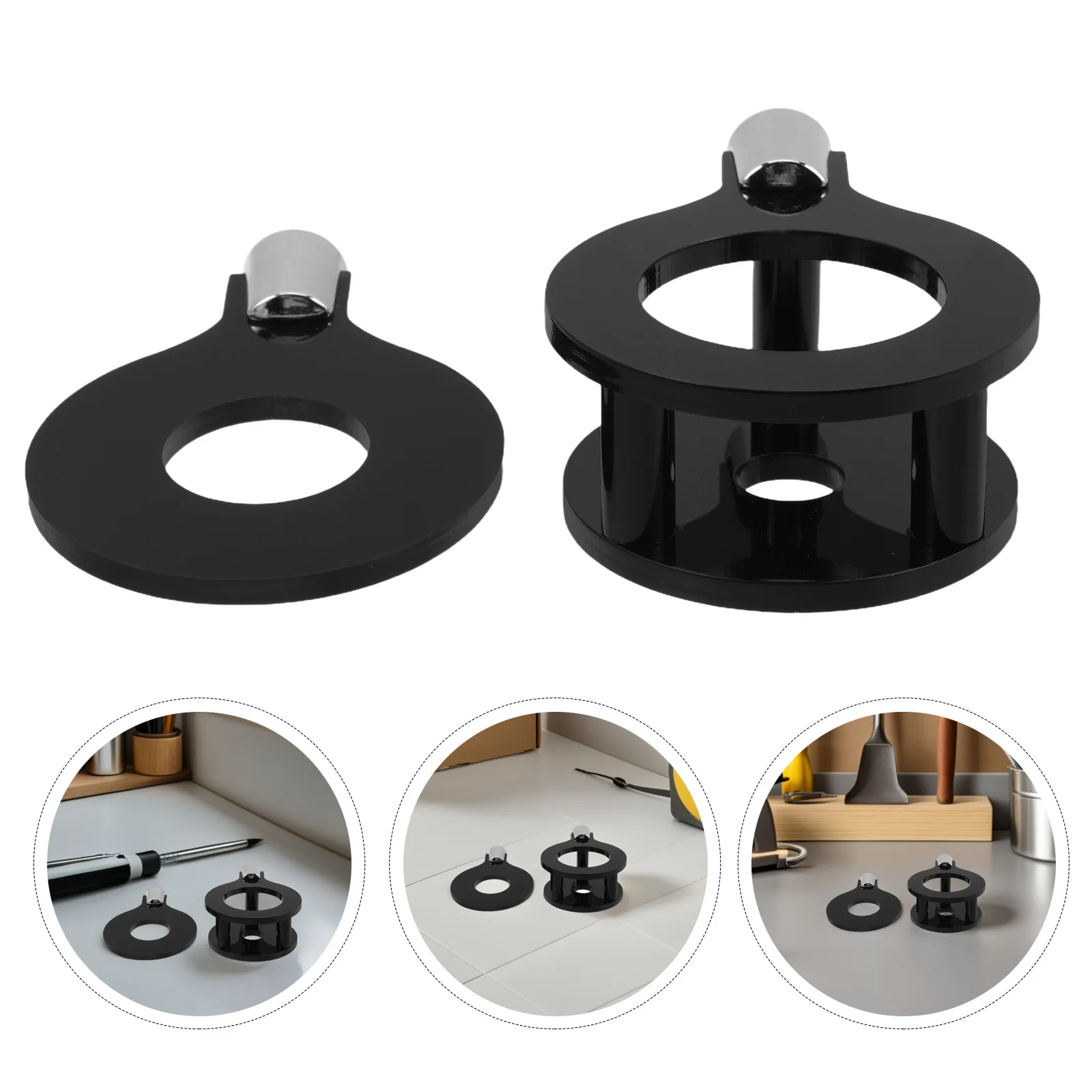 

1Pair Lightsaber Wall Mount Vertical Acrylic Display Holder Sword Rack Stand for Collectors Home Decoration Storage