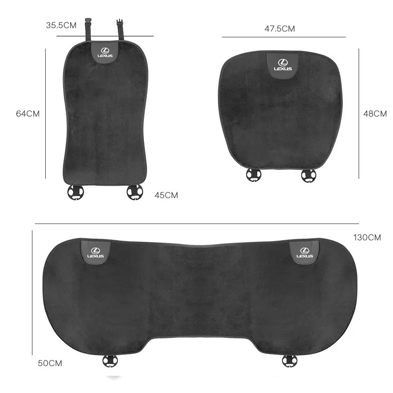 لكزس سيارة أفخم وسادة مقعد مقعد يغطي مسند الظهر حصيرة الدفء لكزس F SPORT LBX NX RX 350h 450h ES UX 300e GS GX IS LS LX CT