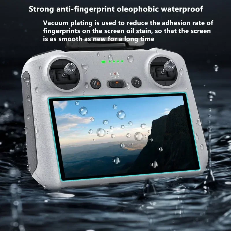 For DJI RC2 Remote Control Screen Tempered Glass Protective Film Hd Oil Resistant Protection Film For DJI Air3 Drone Accessories