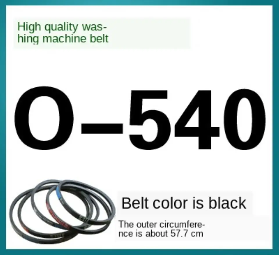 Correia da máquina de lavar roupa O-cinto semiautomático máquina de lavar totalmente automática correia transportadora do motor da máquina de lavar