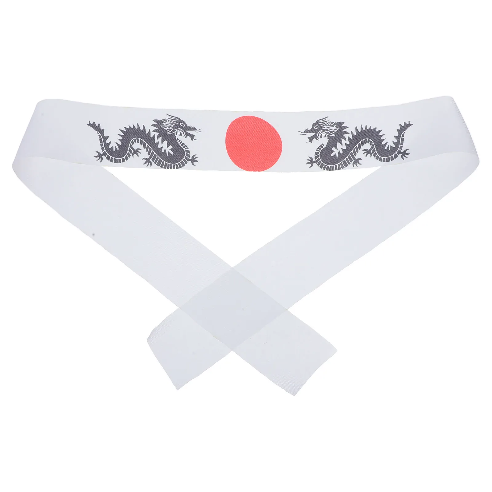 

Самурайская повязка для волос, стильный полиэстеровый ремешок на голову для шеф-повара, каратэ, повязка на голову для мужчин и женщин, каратэ, гладкая, широкая -9