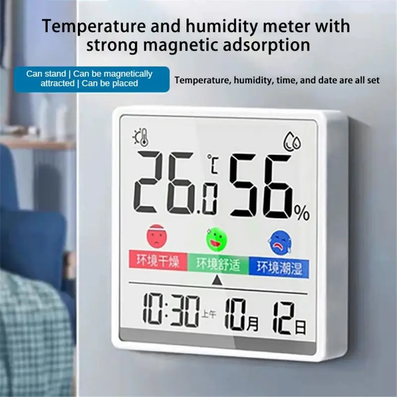 Meters Gauge Digital Electronic Meters For Freezer Baby Mini Digital Thermometers Hygrometer Mini Digital Humidity Temperature