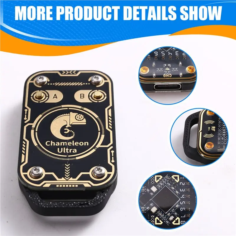 [NEW!A25P】 Chameleon V3.0 RFID Smart Chip Emulator Read Writer ID IC 125K 13.56Mhz Smart Card Tag Copyer RFID Card Reader
