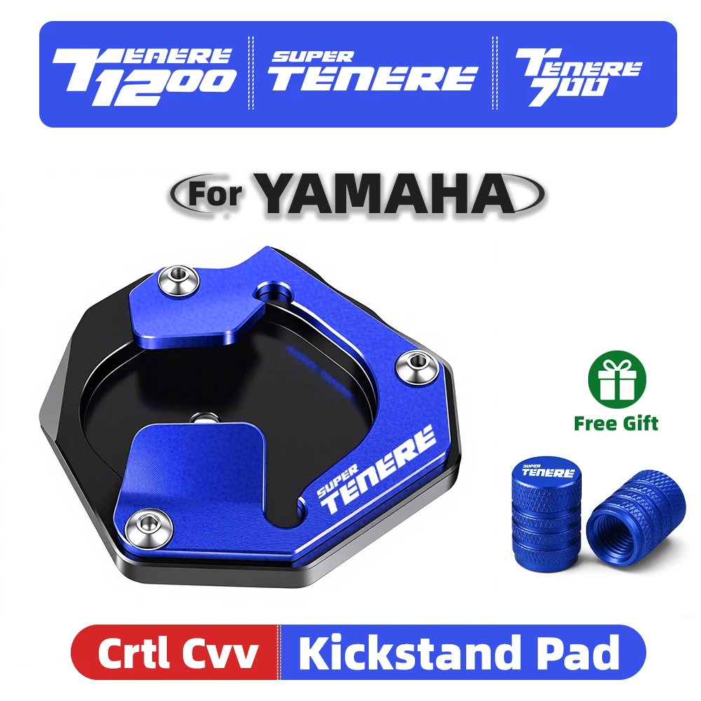 

Удлинитель подставки с ЧПУ для Yamaha TENERE 700 1200 2014–2025 + бесплатная крышка клапана шины