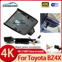For Toyota BZ4X 2022 2023 Front and Rear 4K Dash Cam for Car Camera Recorder Dashcam WIFI Car Dvr Recording Devices Accessories
