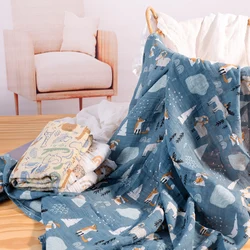 Elinfant-Manta de muselina para bebé, 100% algodón, 120x110cm, 2 capas, productos para bebé recién nacido, 3 unidades por juego