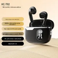 New True Wireless Bluetooth Earphones for Cross border Foreign Trade In Ear Range Intelligent Noise Reduction, Factory Wholesale