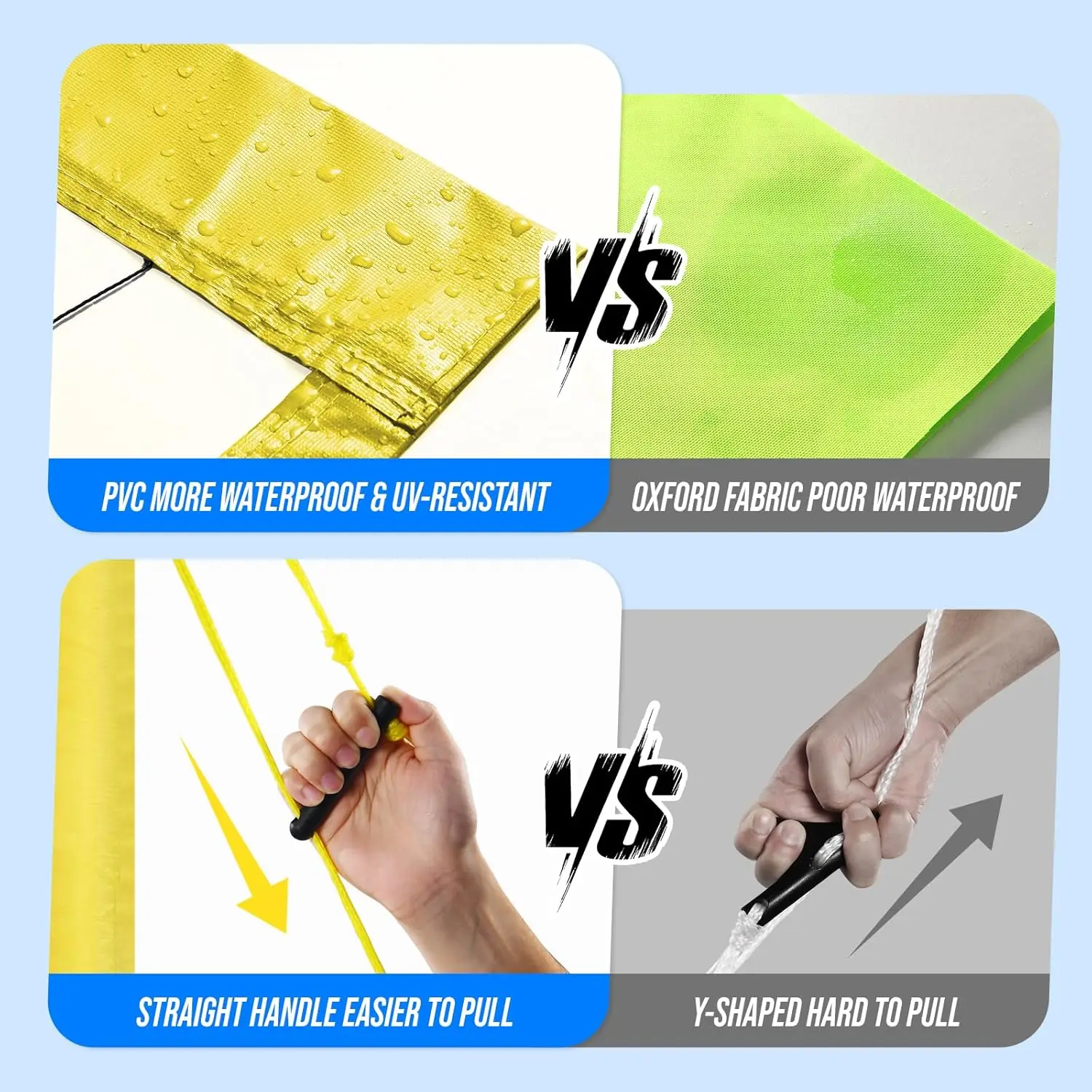 Draagbare volleybalset met verstelbaar net, palen, bal, pomp en draagtas voor op het strand in de achtertuin