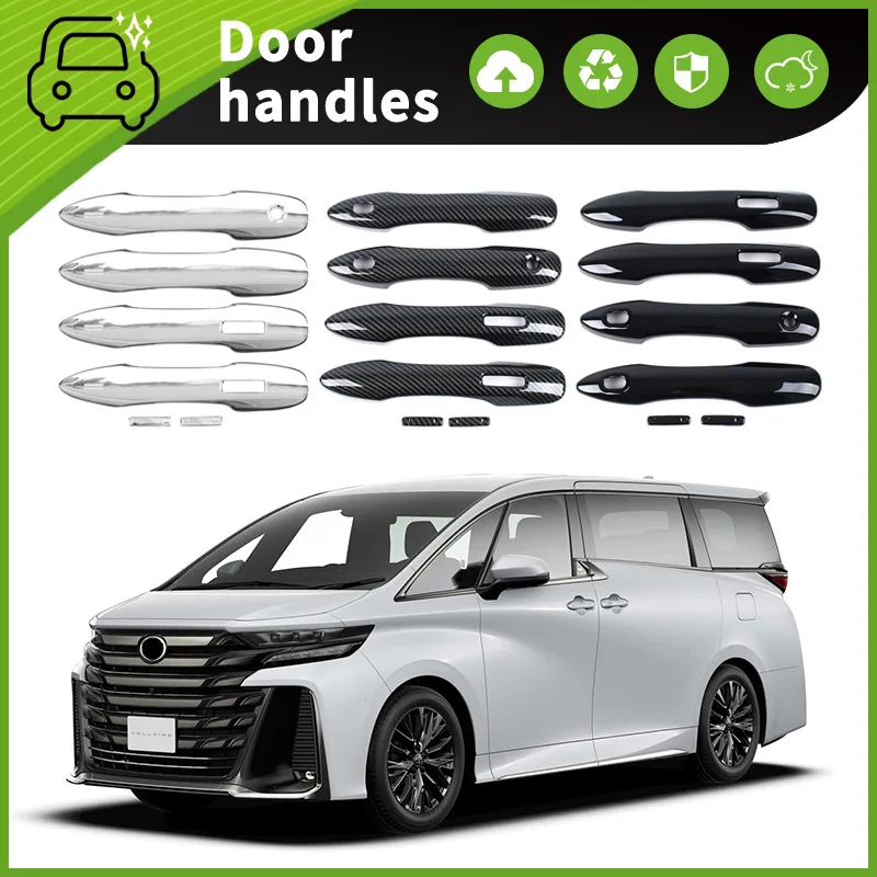 For 24 Toyota Vellfire40 Series Vellfire40 Door Handles Decorative Door Bowl Handle Accessories