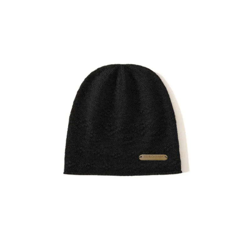 قبعة نسائية 100% من الكشمير الخالص متماسكة قبعة شتوية دافئة وناعمة وأنيقة ومتعددة الاستخدامات وخفيفة الوزن ملحقات الطقس البارد #4